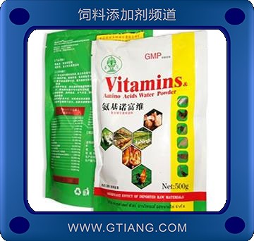 氨基諾富維（500g）-提高雛雞成活率 增強畜禽機體抗病能力 增加體重